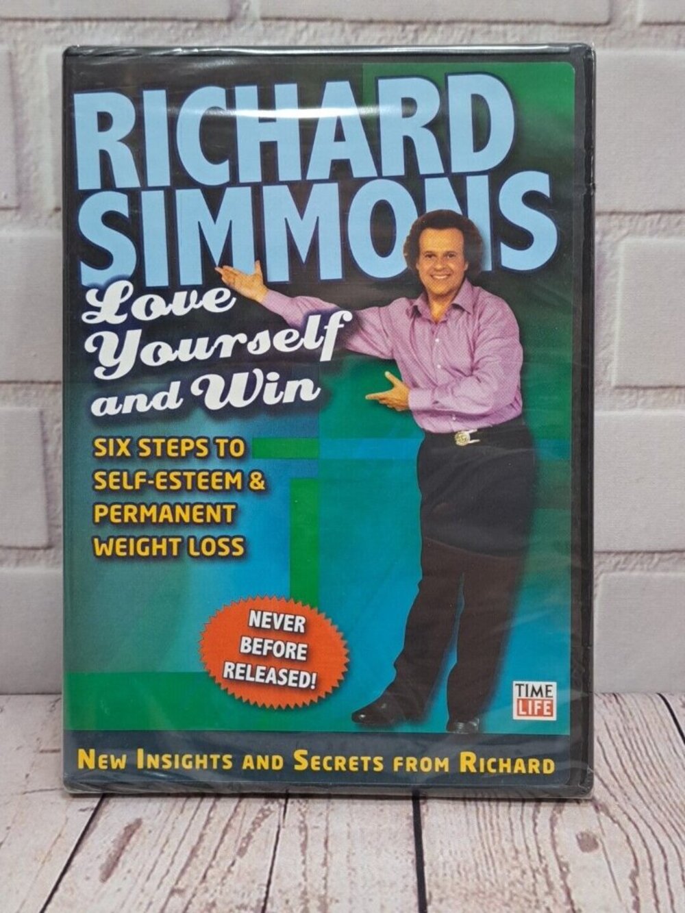 Time Life Richard Simmons - Love Yourself and Win DVD NEW! FACTORY SEALED